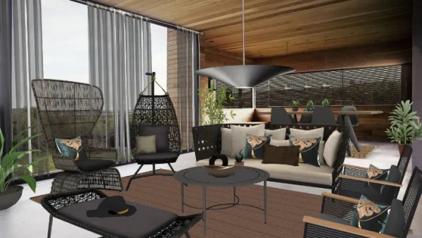 Professional interior design created with Homestyler 3D design software