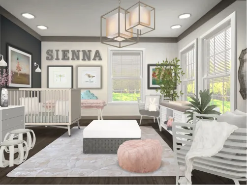 Baby Sienna Rose Space  #Kidsroomcontest