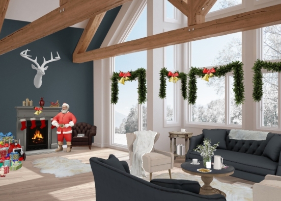 Christmas cabin #ChristmasContest Design Rendering