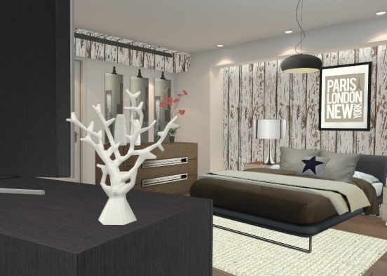 Dormitorio  Design Rendering
