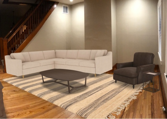 living room idea  Design Rendering
