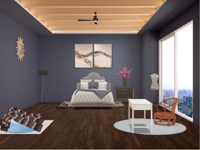 British Bedroom