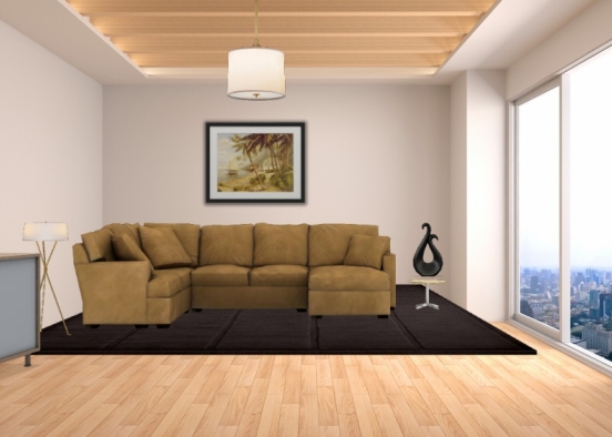Sala de estar 1 Design Rendering