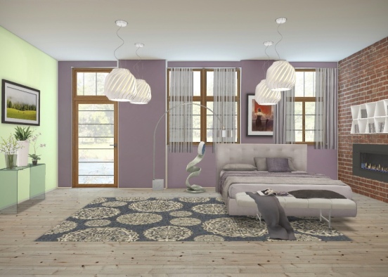 Bedroom3 Design Rendering