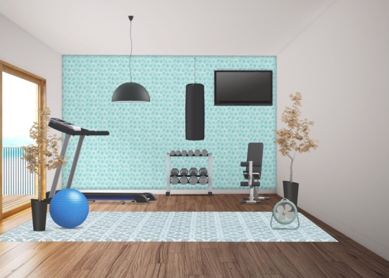 GYM Design Rendering