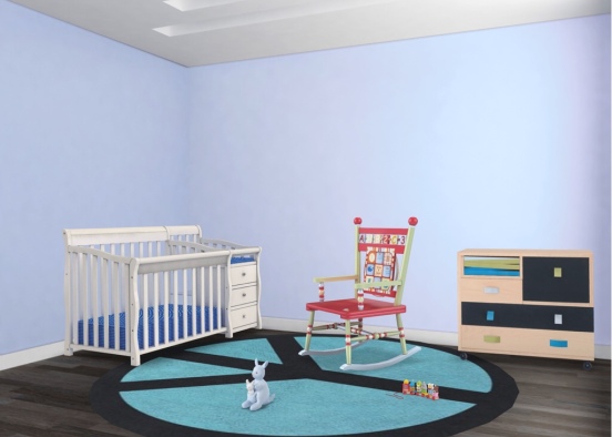 Infants room Design Rendering