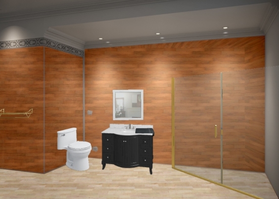 Bathroom abal Design Rendering