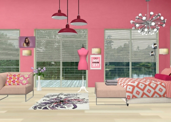 Pinkish-Fancy-Nancy! Design Rendering