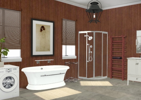 Papu bathroom Design Rendering