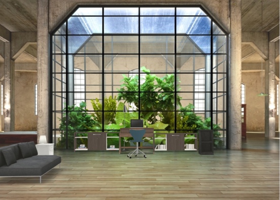 Siena’s office  Design Rendering