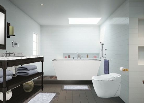 El baño 😂 Design Rendering