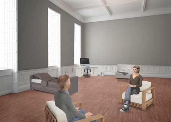 Mr. and mrs. Cannons room Design Rendering
