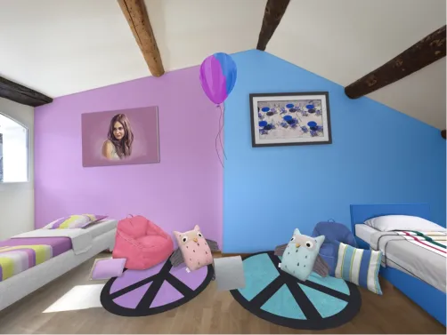  Cuarto de niño y niña
