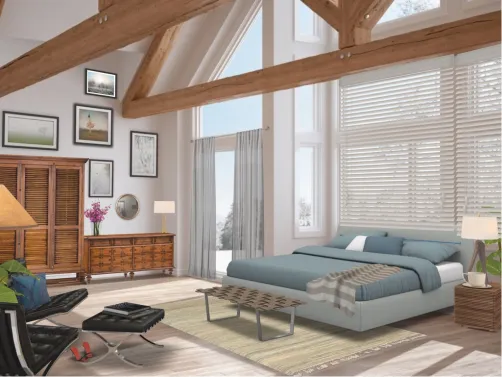 peaceful bedroom 