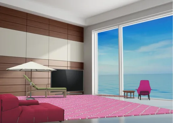 Dream beach house Design Rendering