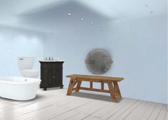 My awesome bathroom  Design Rendering