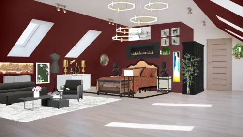 Chambre rouge