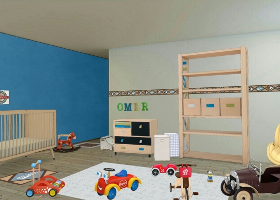 Ömer's Room Design Rendering