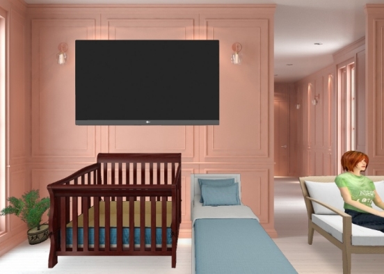 Спальня для детей Design Rendering
