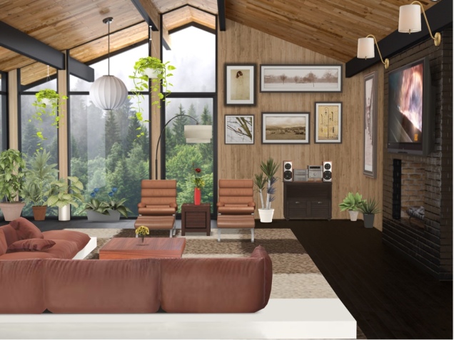 Rustic Livingroom