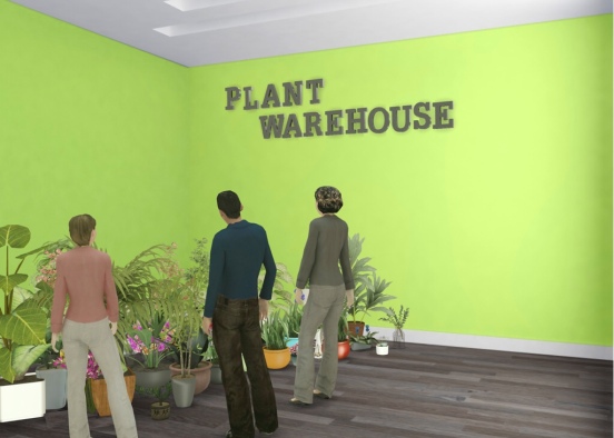 Plant Warehouse Design Rendering