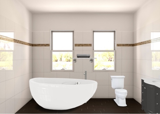 Bobs bathroom Design Rendering