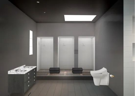 Cia Shower room  Design Rendering