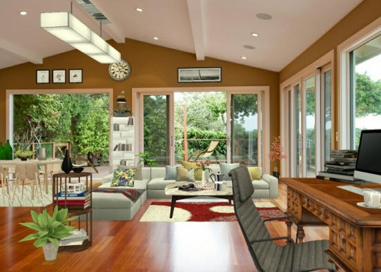 Full House Lounge Design Rendering