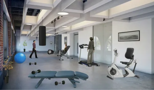 Salle de gym 