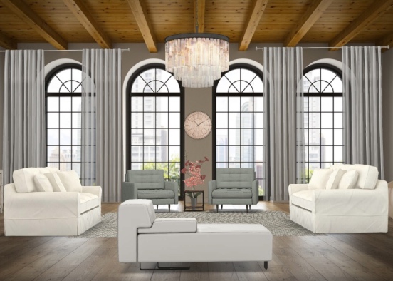 living room!!!  Design Rendering