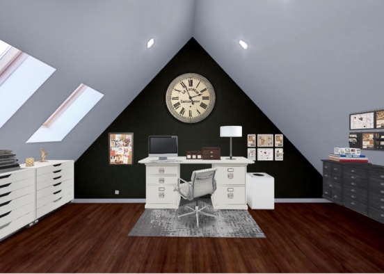 loft office Design Rendering