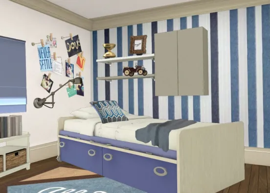 Dormitorio Inf Sah Design Rendering