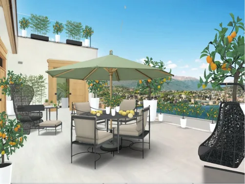 Terrazza mediterranea 