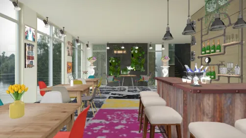 "Organic"  the best bar and restaurant 