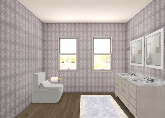Dream Home (home arts) bathroom Design Rendering