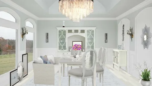 Dine in white