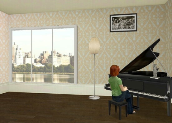 Piano  Design Rendering
