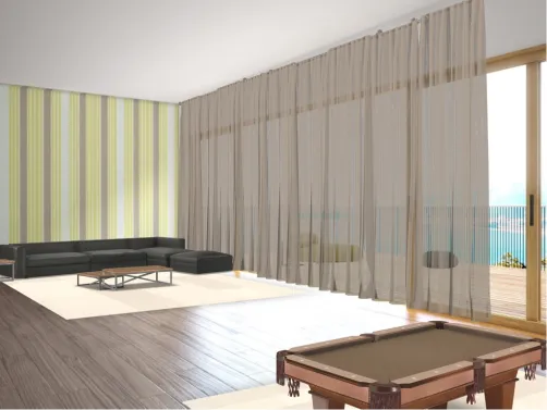 Sala -casa praia