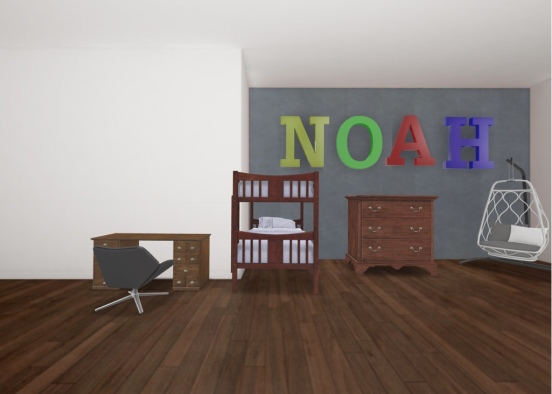 Noah’s Room Design Rendering