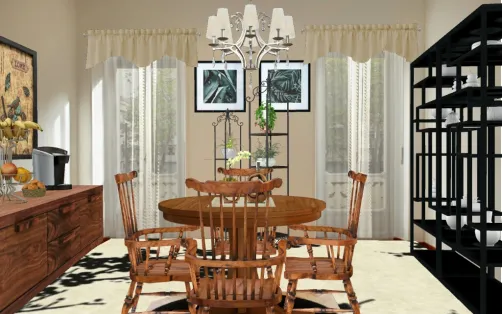 Small dining area