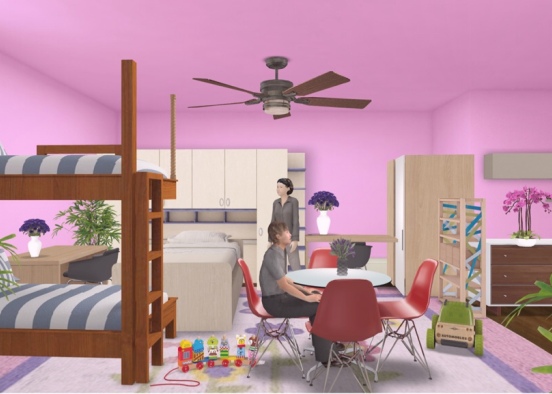 The tin’s playroom Design Rendering