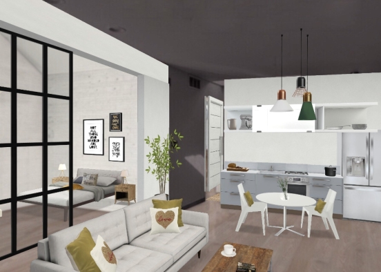 Apartment For Two ♡ Design Rendering