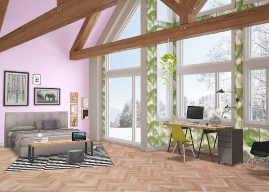 slaapkamer Lotte Design Rendering