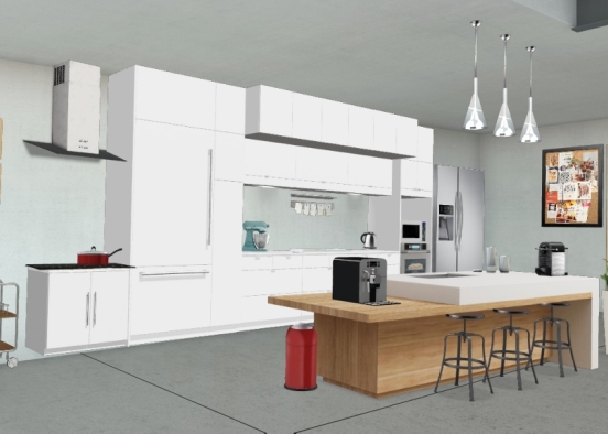 Kitchen 🍽 Design Rendering