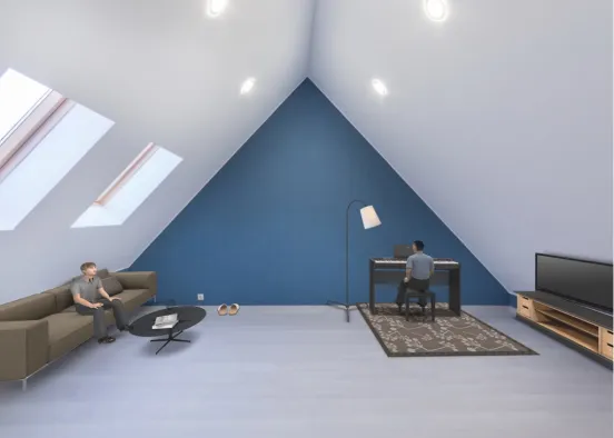 Living room. haven’t done one for awhile(about 5 months!!) Design Rendering