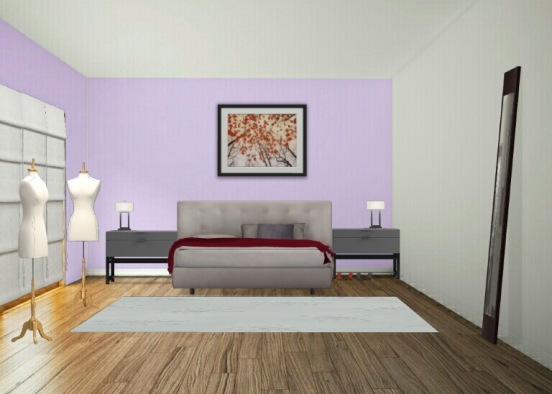 We Bedroom Design Rendering