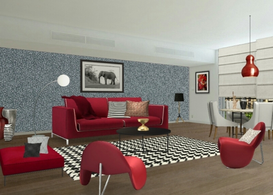 Andre's living room Design Rendering