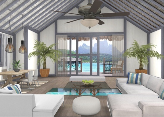 Bali beach house 🏖  Design Rendering