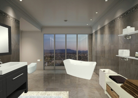 Koupelna Design Rendering