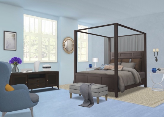 Diseño 6 Bedroom Design Rendering